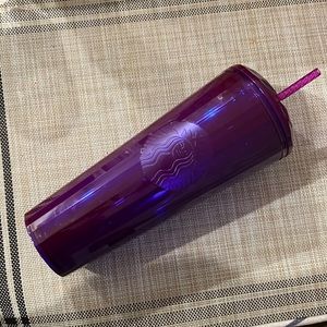 Starbucks Purple Diamond Domed Lid Tumbler